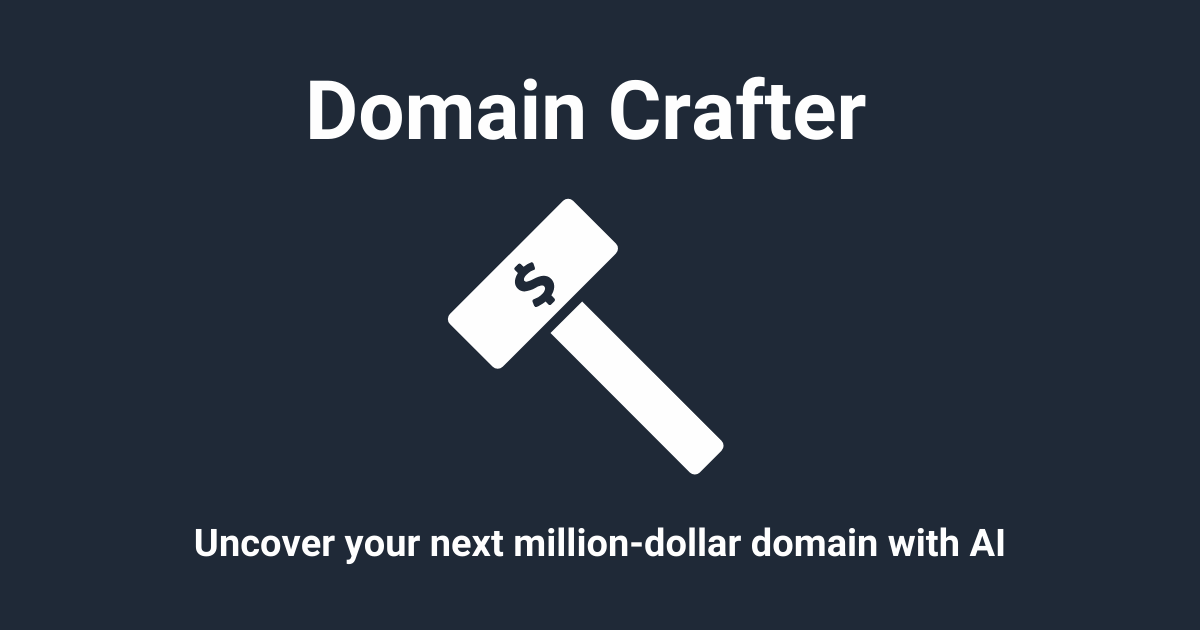 domaincrafter.ai image